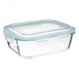 [10396] BOITE VERRE RECTANGULAIRE 0,7L CLIPEATSE