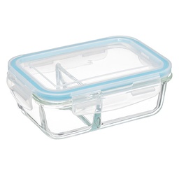 [10397] BOITE VERRE RECTANGULAIRE 1,10L CLIPEATSE