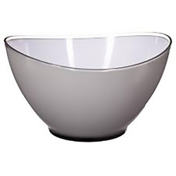 [15515] SALADIER WAVE GRIS 23CM