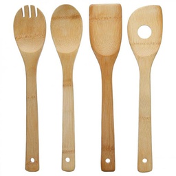 [14125] USTENSILES DE CUISINE X4BAMBOU