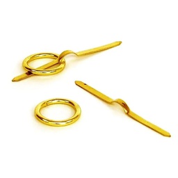 [10590] BOITE 4 ANNEAUX+LACETS 20 MM