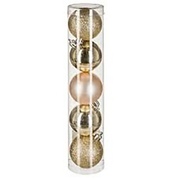 [111861] BOULE DE NOEL 50MM X 5 OR