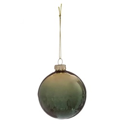 [10719] BOULE DE NOEL VERRE 60MM DEGRADE 2ASS