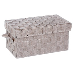 [14393] BOITE RECTANGLE X3 TAUPE
