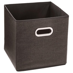 [10735] BOITE RANGEMENT 31X31 MARRON CHINE