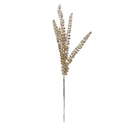 [10826] BRANCHE 5 FEUILLES PINNULE PAILLE 100CM