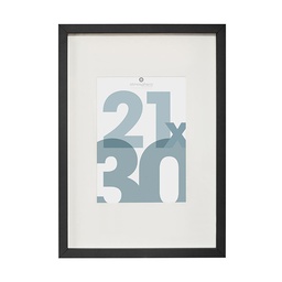 [14551] CADRE PHOTO NOIR MANU 21X30