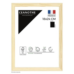 [10892] CADRE 18X24 CIRCEE NATUREL