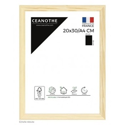 [10893] CADRE 20X30/A4 CIRCEE NATUREL