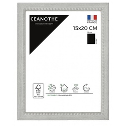 [10923] CADRE 15X20 PERLE GRIS