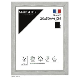 [10925] CADRE 20X30/A4 PERLE GRIS