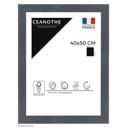 [10944] CADRE 40X50 KARMA GRIS BLEUTE