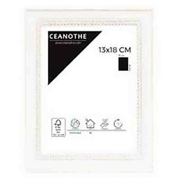 [10947] CADRE 13X18 ALMA BLANC