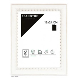 [10948] CADRE 18X24 ALMA BLANC
