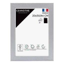 [10957] CADRE 20X30/A4 ALMA GRIS