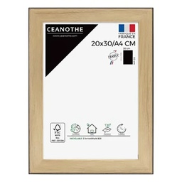[10986] CADRE 20X30/A4 NEWTON BOIS NOIR