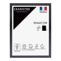 [14533] CADRE 30X40 PRECIOUS CARBONE