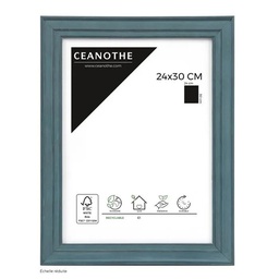 [11094] CADRE 24X30 BELLE ILE BLEU