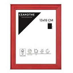 [11099] CADRE 13X18 BELLE ILE ROUGE