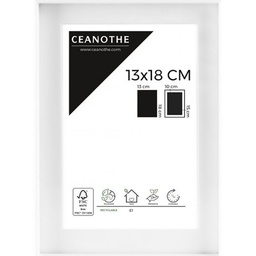 [11110] CM 13X18 OUV 10X15 OSLO BLANC