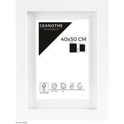 [11116] CM 50X70 OUV 40X50 OSLO BLANC
