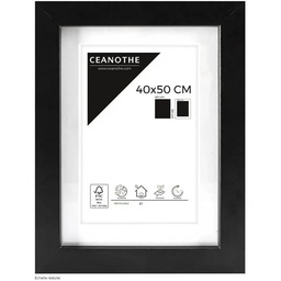 [11121] CM 40X50 OUV 30X40 OSLO NOIR