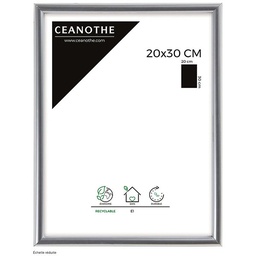 [11126] CM GALLERY ARGENT 20X30