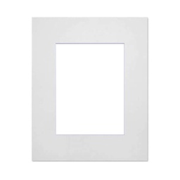 [11184] 30X40 PP 18X24 BLANC CASSE