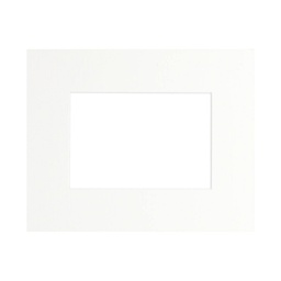 [11225] 30X40 PP 20X27 BLANC CASSE