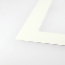 [11238] 30X40 PP 24X30 BLANC CASSE