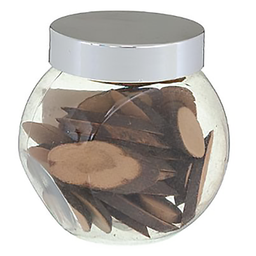 [11389] ACC BOCAL DECO BOIS NAT 20-50G