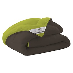 [14746] COUETTE 220X240 MICROFIBRE TODAY FOUGERE/BRONZE