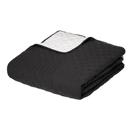 [11440] DESSUS DE LIT BICO LAVE GRIS FONCE 240X260