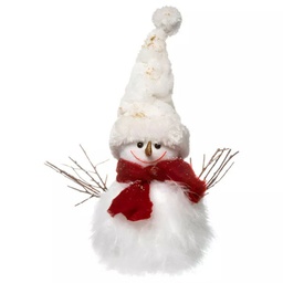 [11537] PLF BONHOMME BONNET FOURRURE H23CM