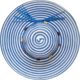 [11608] GLASSART ROND 45CM CHAPEAU B