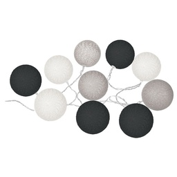 [15036] GUIRLANDE LED PILE 10 BOULES D6 BOX