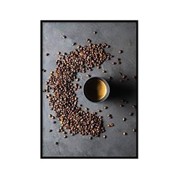 [11833] IMAGE ENCADREE 30X40 COFEE