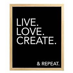 [11839] IMAGE ENCADREE 40X50 LOVE