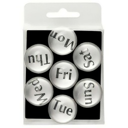 [11879] BOITE 7 MAGNETS SEMAINIERS