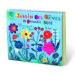 [11882] BOITE 4 MAGNETS FLEURS