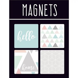 [11885] BOITE 4 MAGNETS STRONG SCANDI