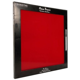 [11930] MEMO BOARD ROUGE 50X50