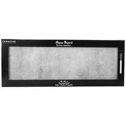 [11935] MEMO BOARD EFFET BETON 30X80