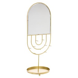 [11946] MIROIR PORTE BIJOU S/PIED 40CM
