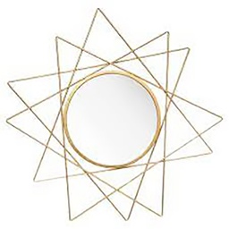 [15119] MIROIR MULTI TRIANGLE OR 87CM