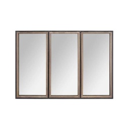 [11952] MIROIR BOIS/METAL TINA 74X54
