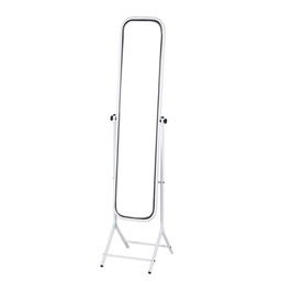 [11954] MIROIR SUR PIED TITAN 41X35XH148 CM BLANC