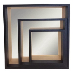 [11958] SET DE 3 MIROIRS ETAGERE FSC