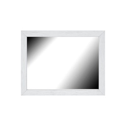 [11969] MIROIR 45X55 KARMA BLANC