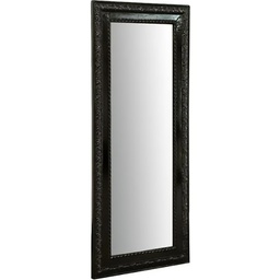 [11978] MIROIR RECTANGLE BORDURE ALU NOIR 1400X450MM